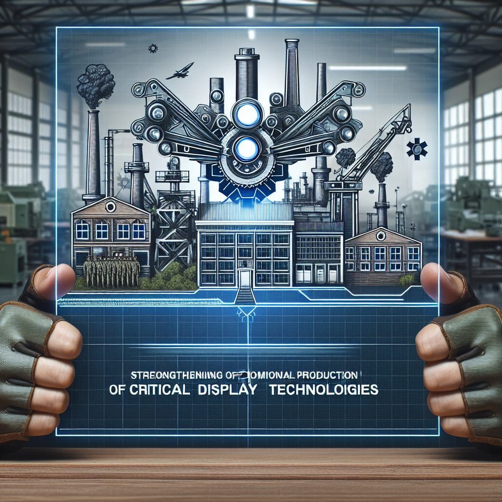 DOW Strengthens Domestic Production of Critical Display Technologies > U.S. Department of War > Release 1 DOW Strengthens Domestic Production of Critical Display Technologies > U.S. Department of War > Release