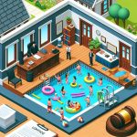 Former small-town mayor faces trial for alleged conduct at a raucous pool party. 2 Former small-town mayor faces trial for alleged conduct at a raucous pool party.