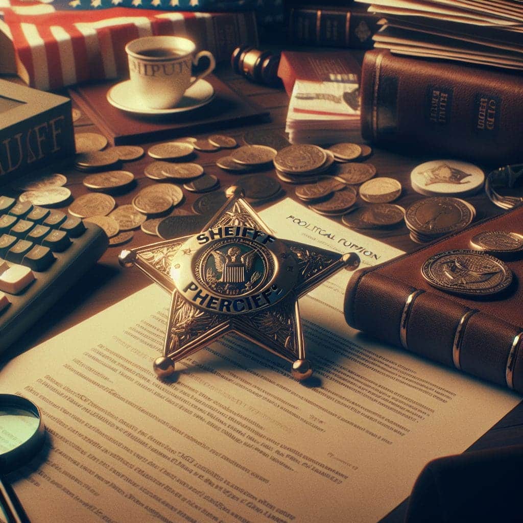 Aaron Spencer claims victory in Arkansas sheriff primary despite facing murder allegations. 1 Aaron Spencer claims victory in Arkansas sheriff primary despite facing murder allegations.