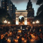 Vigil for Ayatollah Khamenei in Washington Square Park, NYC, Escalates into Violence 1 Vigil for Ayatollah Khamenei in Washington Square Park, NYC, Escalates into Violence