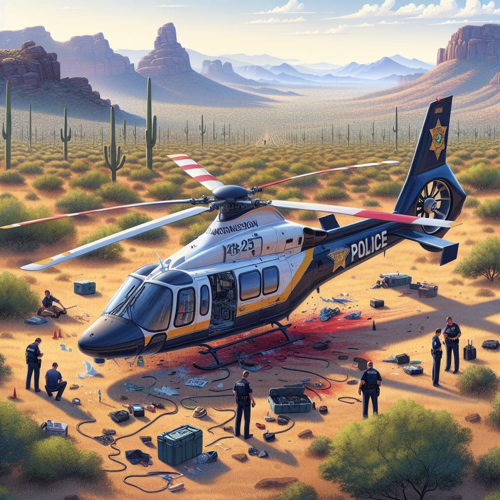 NTSB Excludes Gunfire as Cause of Arizona Police Helicopter Crash 4 NTSB Excludes Gunfire as Cause of Arizona Police Helicopter Crash
