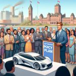 Poilievre reveals the Conservative Party's automotive plan in Windsor. 2 Poilievre reveals the Conservative Party’s automotive plan in Windsor.