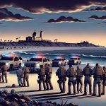 Border agents detain 23 during unsuccessful smuggling operation off California shoreline. 2 Border agents detain 23 during unsuccessful smuggling operation off California shoreline.