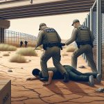Border Patrol apprehends migrant who crawled under El Paso overpass near the border. 2 Border Patrol apprehends migrant who crawled under El Paso overpass near the border.