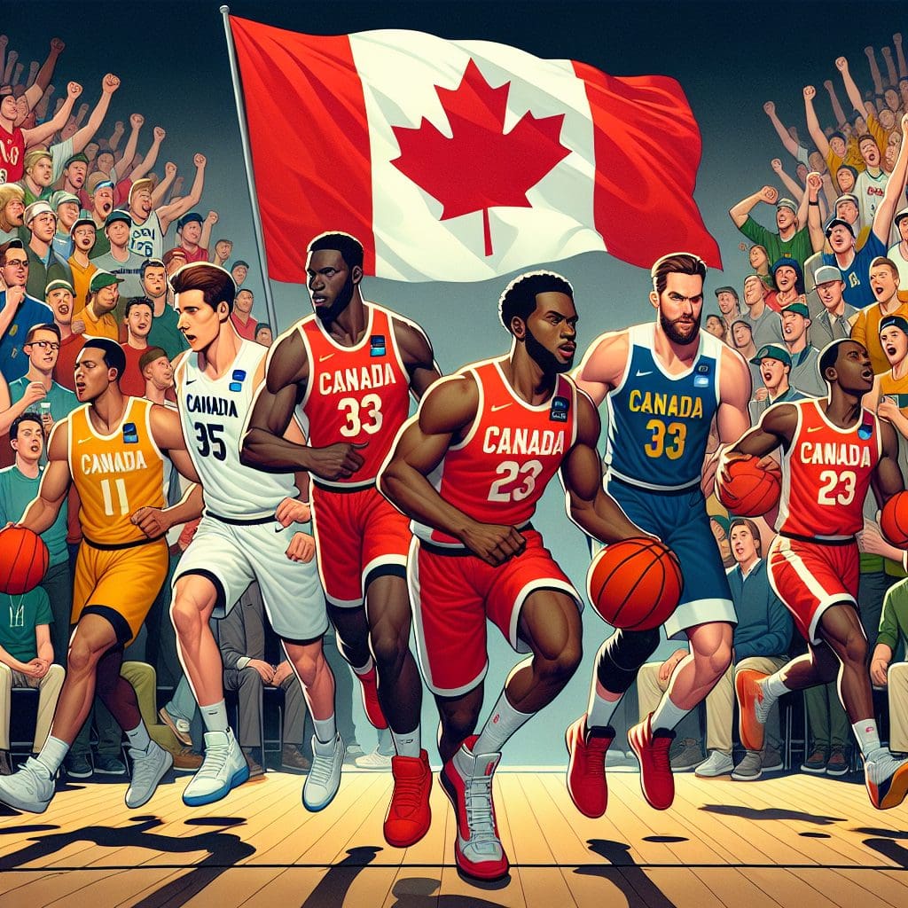 March Madness showcases an unprecedented number of Canadians. 93 March Madness showcases an unprecedented number of Canadians.