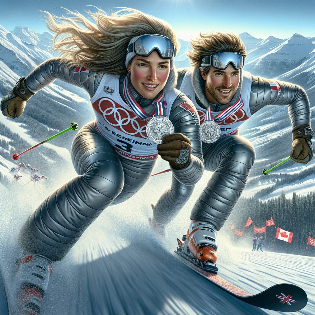 Canadian ski cross siblings Hannah and Jared Schmidt both secure silver medals at the World Cup on their home turf. 1 Canadian ski cross siblings Hannah and Jared Schmidt both secure silver medals at the World Cup on their home turf.