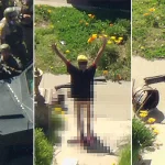 Armed Suspect in Santa Clarita Surrenders to SWAT Team Pantsless Following Standoff 2 Armed Suspect in Santa Clarita Surrenders to SWAT Team Pantsless Following Standoff