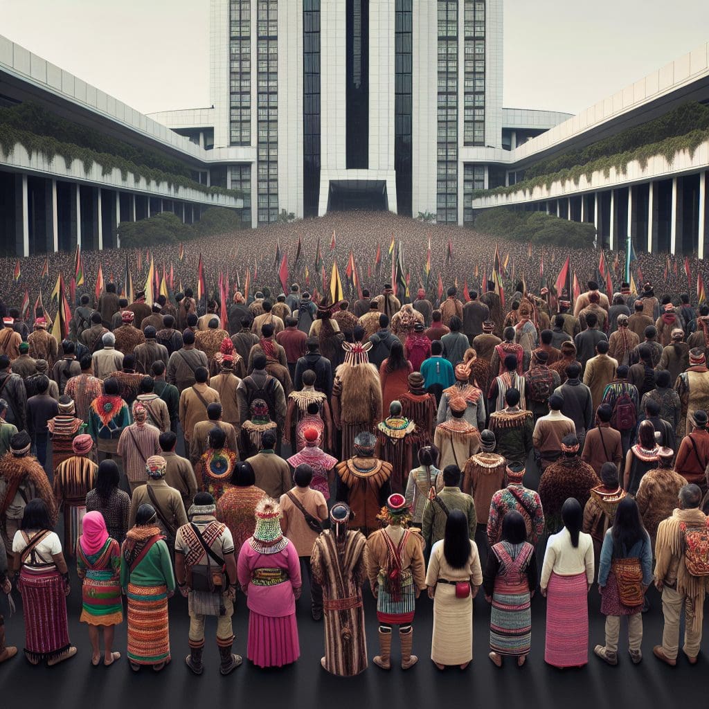 First Nations leaders call for an apology from the Prime Minister following his claim that he could 'endure' protests. 1 First Nations leaders call for an apology from the Prime Minister following his claim that he could ‘endure’ protests.