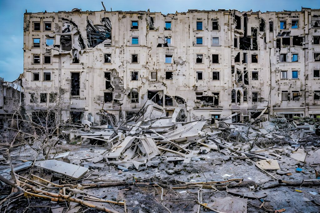 Ukrainian Drone Strike Russian Apartment Block, Killing One 1 Ukrainian Drone Strike Russian Apartment Block, Killing One