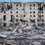 Ukrainian Drone Strike Russian Apartment Block, Killing One 2 Ukrainian Drone Strike Russian Apartment Block, Killing One